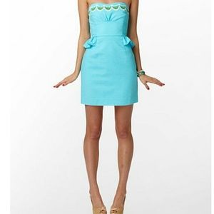 Lilly Pulitzer Maybell Dress Shorely blue